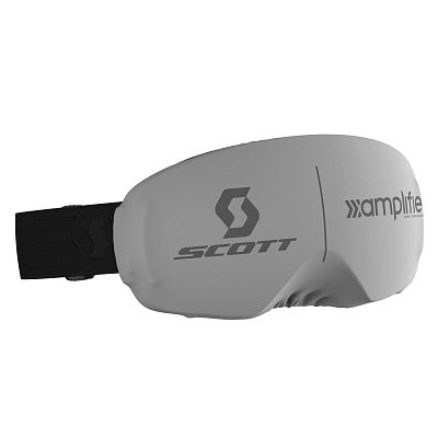 Превью Горнолыжная маска Маска горнолыжная SCOTT LCG Evo Team White/Black/Enhancer Teal Chrome (403288-7068315)